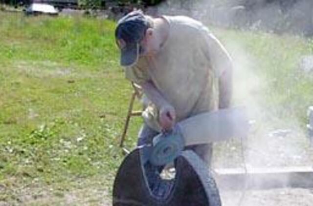 Šventosios akmens skulptūrų parke - nauji kūriniai