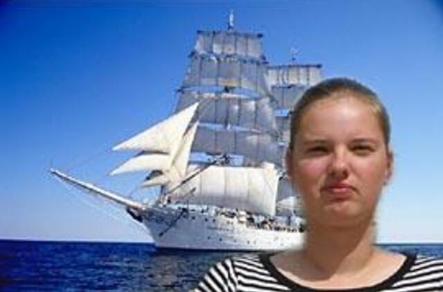 Klaipėdietė gimtadienį švęs jūroje 