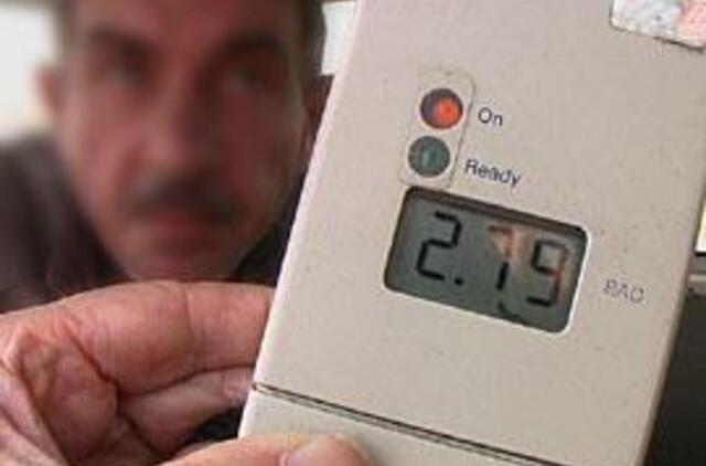 Girti vairuotojai - kol kas tabu