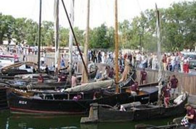 Populiarėja senieji laivai