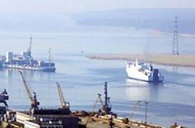 Uostas planuos Smeltės pusiasalį