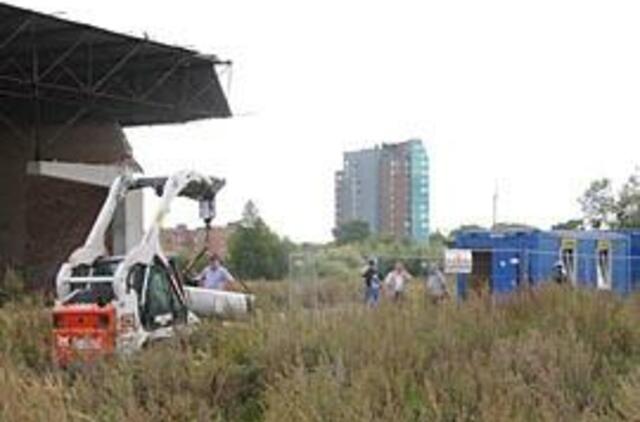 Dėl arenos pamatų patariama nesijaudinti