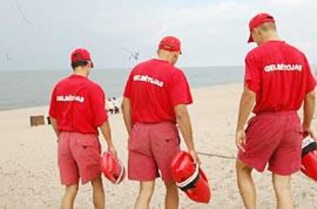 Klaipėdos gelbėtojams - karščiau nei vasarą