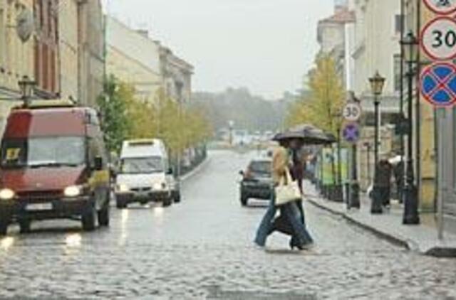 Žemės drebėjimas uostamiesčio centre