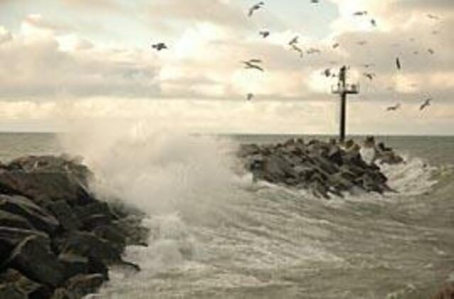 Audra dėl uosto dugno valymo nerimsta