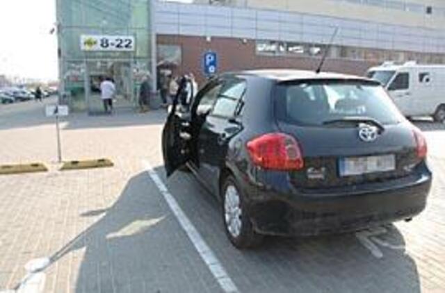 Šeimoms su vaikais - privilegijos mašinų aikštelėse