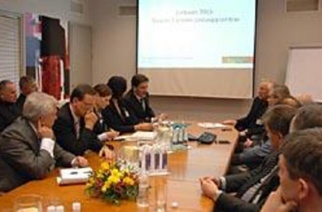 Ministrui pritrūko laiko verslininkams