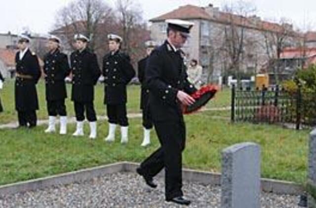 Britų kariai pagerbti ir Klaipėdoje 