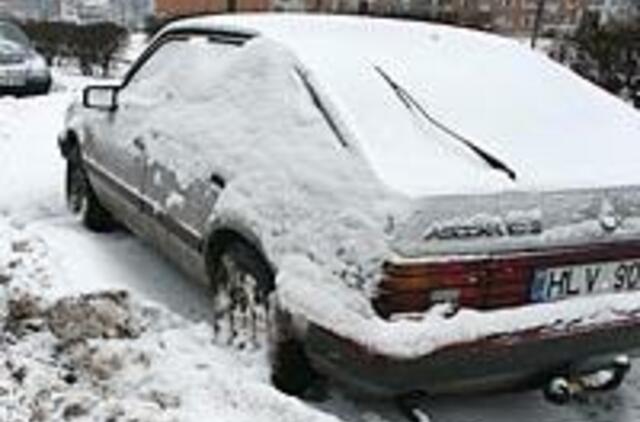 "Automobiliniai konservai" arba kaip žiemą saugoti mašinas