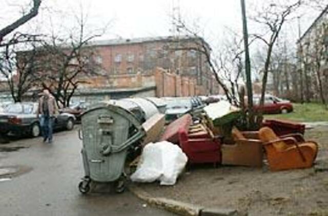 Senoms spintoms ruoš aikšteles