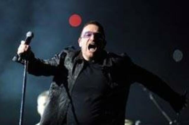 Airių U2 - daugiausiai pernai uždirbusi muzikos grupė