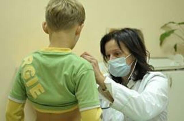 Sveikų vaikų - vis mažiau 