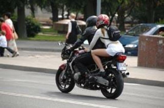 Motociklininkai nori grįžti į miesto centrą