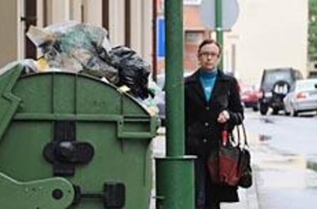 Pinigų už šiukšles negrąžins 