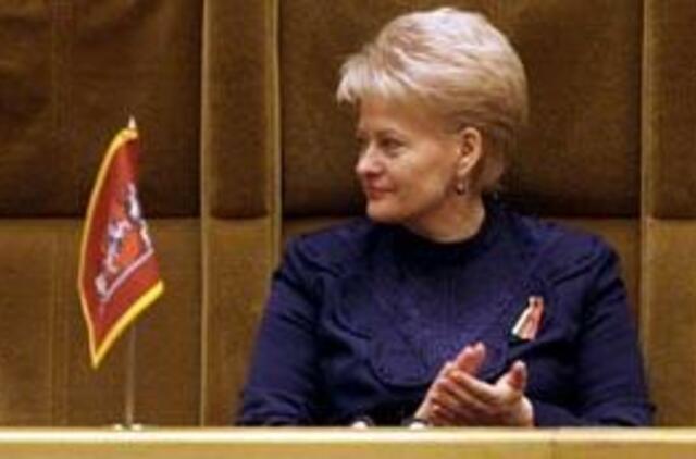 Prezidentė užminė mįslę