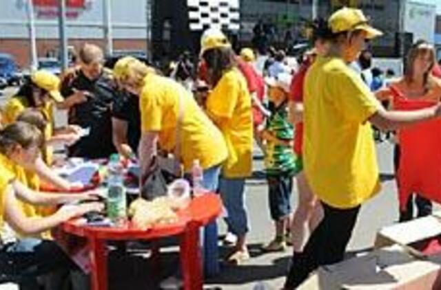 "Vilties bėgimo" dalyvio mokestis - 2 litai