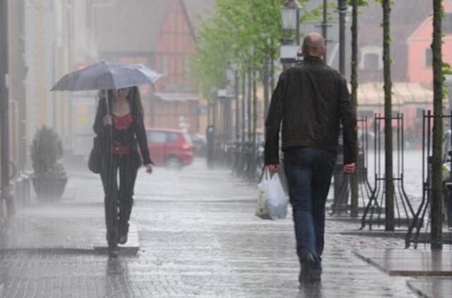 Birželis prasidės nepastoviais orais