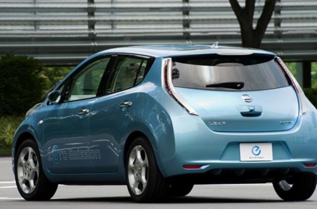 Elektromobilis "Nissan Leaf“ išpirktas... net neprasidėjus prekybai
