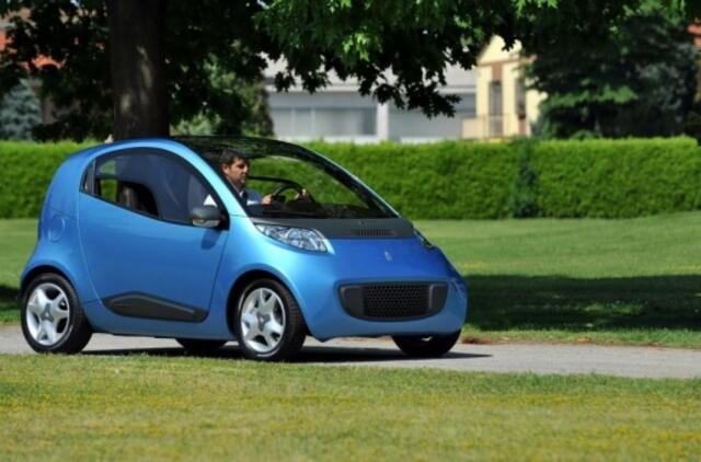 "Pininfarina" sukūrė elektromobilį "Nido EV"