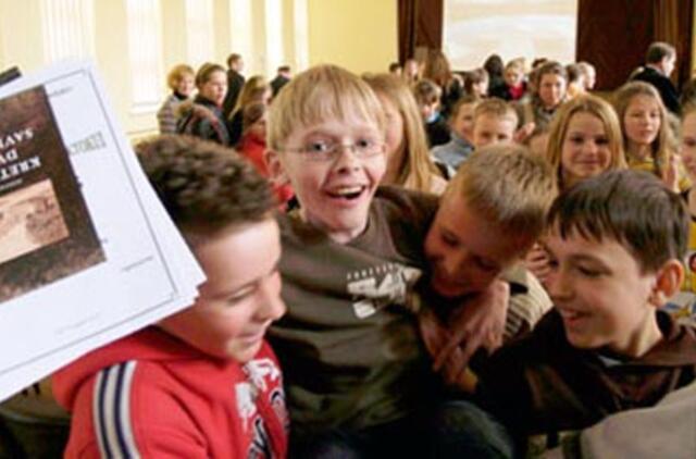 Išsirinko mokyklos tūkstantmečio penktoką