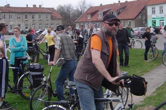 Šilutės dviratininkai imasi iniciatyvos