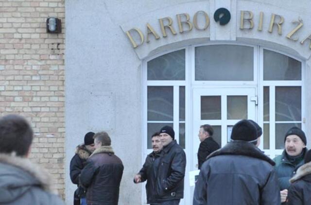 Šalies darbo biržose per savaitę įregistruota 5,4 tūkst. bedarbių