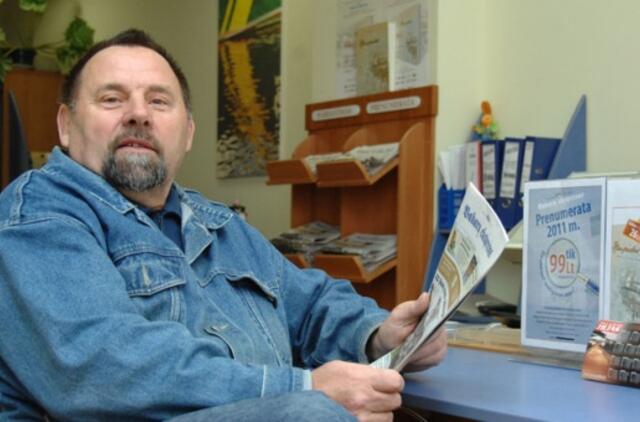 "Ir pats prenumeruoju, ir kaimynus raginu"