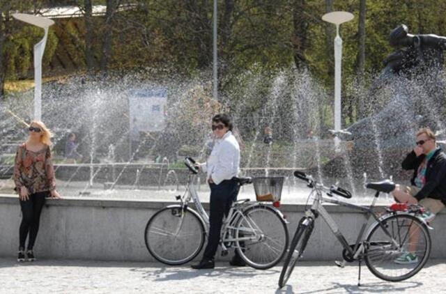 Šią savaitę vyraus vasariškai šilti orai