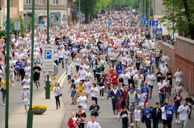 Vilties bėgimas - su puikia nuotaika