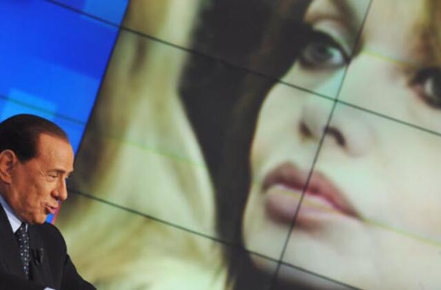 S. Berluskonis su žmona sutarė dėl skyrybų sąlygų