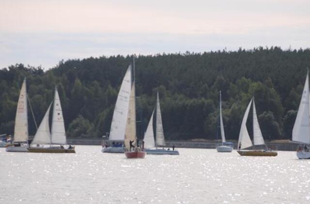 Nidoje vyko Lietuvos respublikos buriavimo taurės varžybos