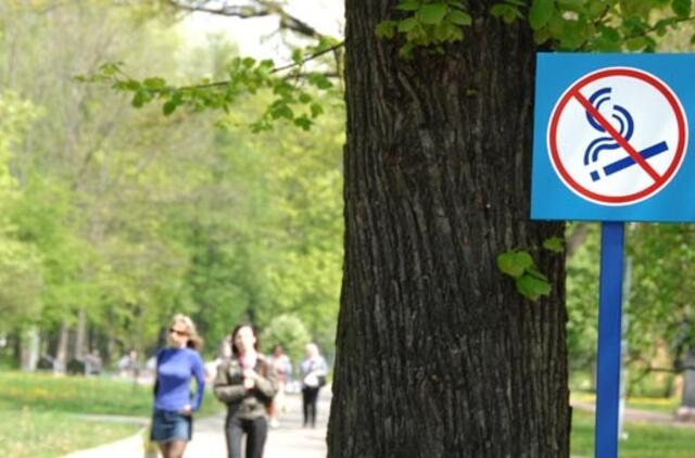 Nerūkymo zona - pagaliau paženklinta