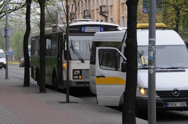 Viešasis transportas neišsitenka gatvėse