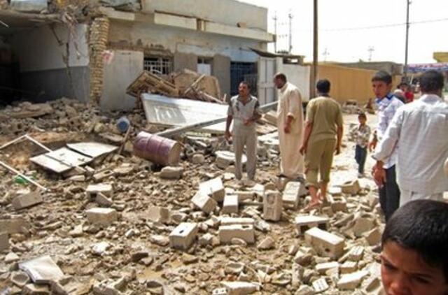 Irake išpuoliai nusinešė 75 žmonių gyvybes