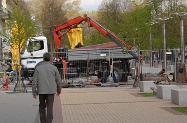 Karštas vanduo sugrįš ketvirtadienį