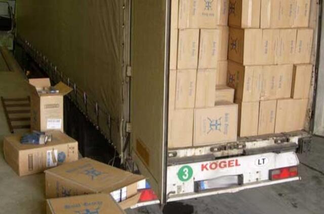 Balandį sulaikyta kontrabandos už beveik 13 mln. litų