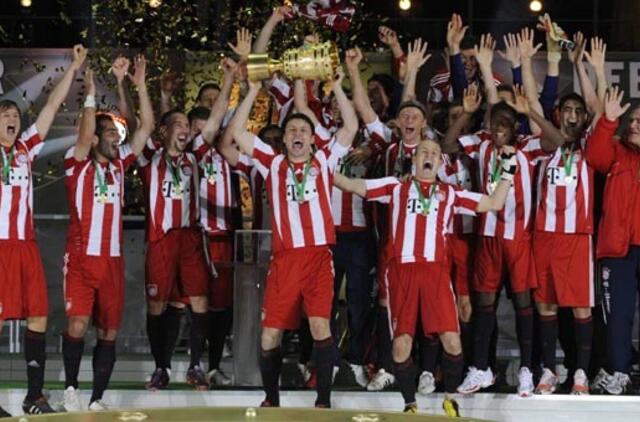 Vokietijos taurė - "Bayern" futbolininkams