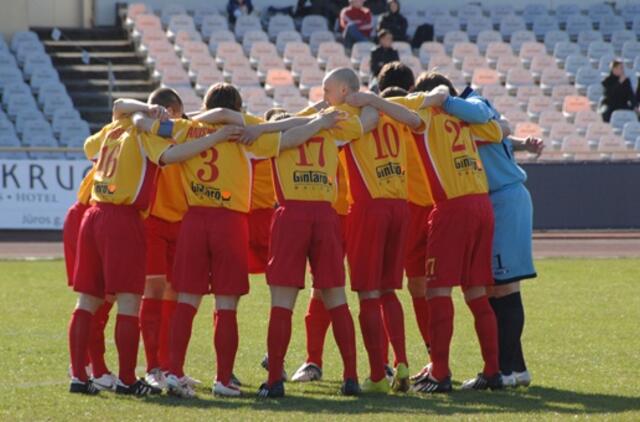 FC "Klaipėda" nusileido tauragiškiams