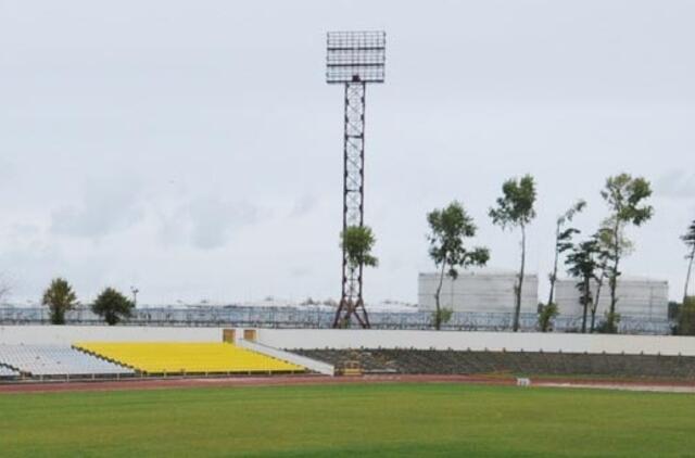 Centriniame miesto stadione vėl darbavosi vagys