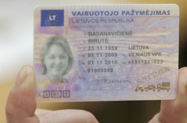 Vairuotojo pažymėjimą gauti bus paprasčiau