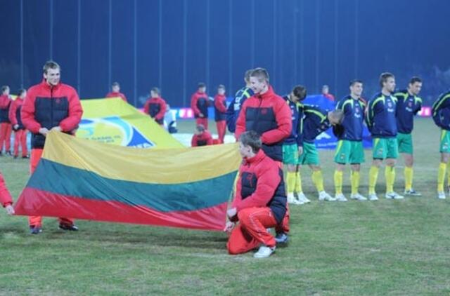 Lietuvos futbolo rinktinėje - dar vienas pakeitimas