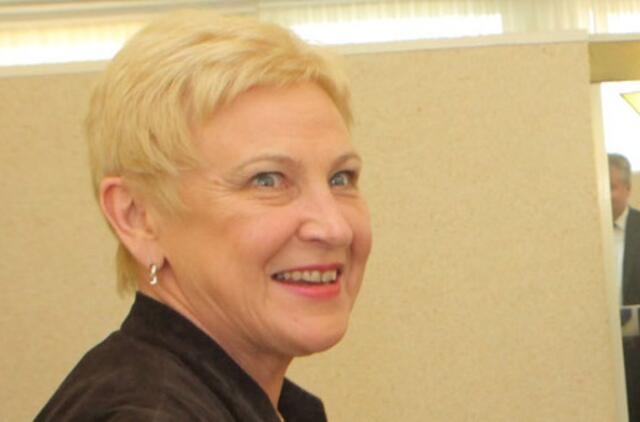 Seimo pirmininkė: ne aš sprendžiu pensinio amžiaus nustatymo klausimą