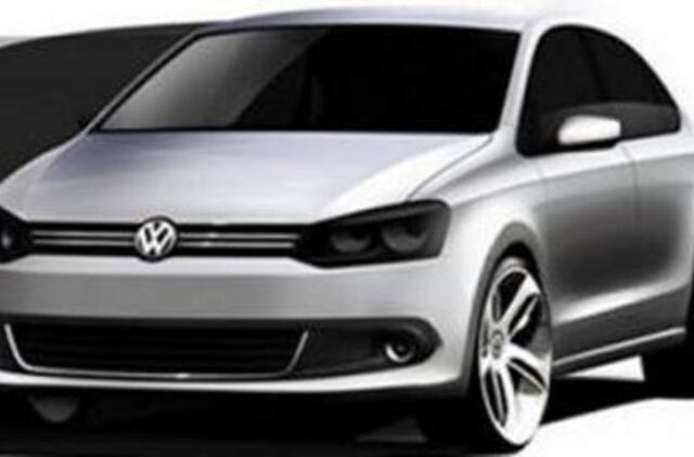 “Volkswagen Vento” gimė iš “Volkswagen Polo”