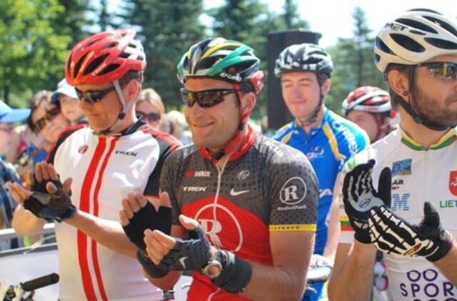 Klaipėdietis T. Vaitkus atidarė Lietuvos dviračių maratonų taurę