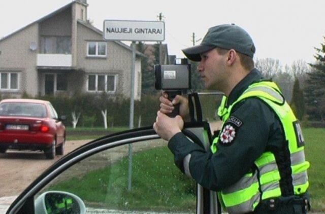 Greičio viršijimo rekordininkai - klaipėdiečiai