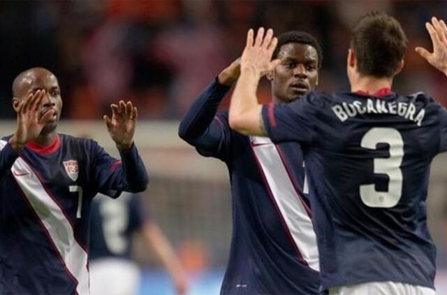 JAV futbolininkai draugiškame mače pralaimėjo čekams