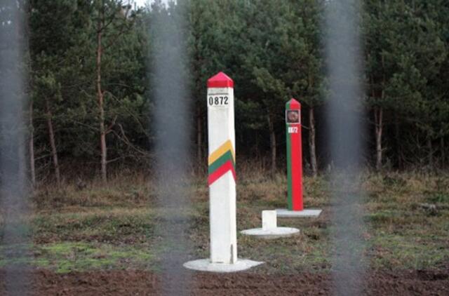 Neblaivus vyras bandė padegti pasieniečius