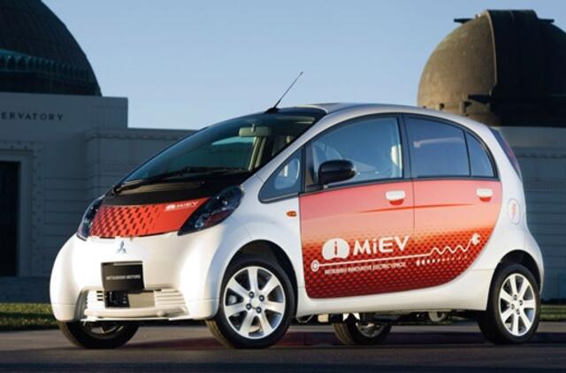 Pasaulinė elektromobilio "Mitsubishi i-MiEV“ prekyba pradedama nuo Kinijos