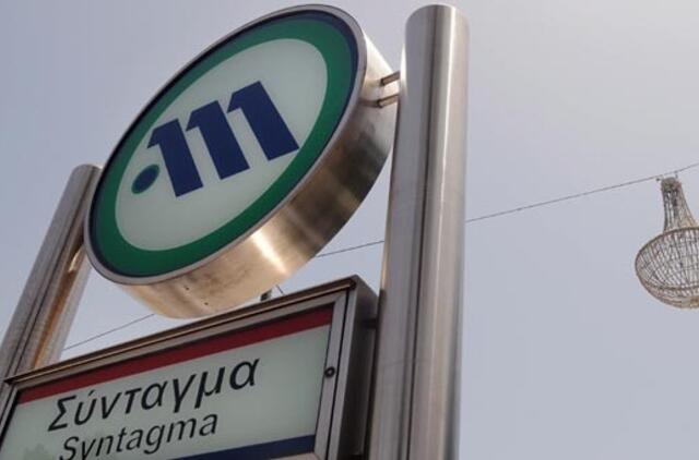 Atėnuose streikuoja transporto darbuotojai