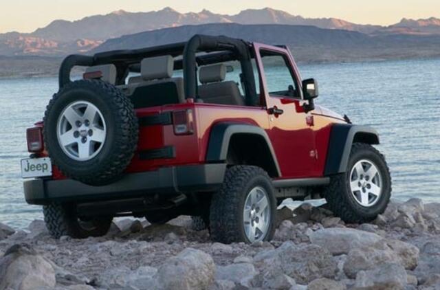 "Chrysler" modelių atšaukimas padidėjo iki 600 tūkst. egzempliorių